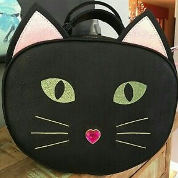 Betsey Johnson Handbags - 🚫SOLD🛇 Betsy Johnson Black Cat purse/lunch